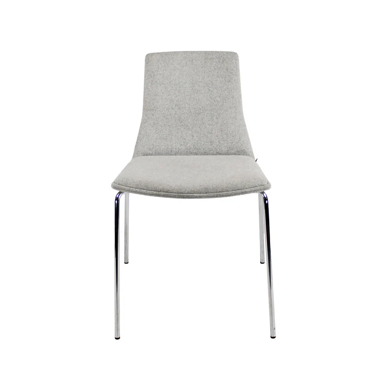 Steelcase Sedia impilabile Coalesse in tessuto grigio - Ricondizionata