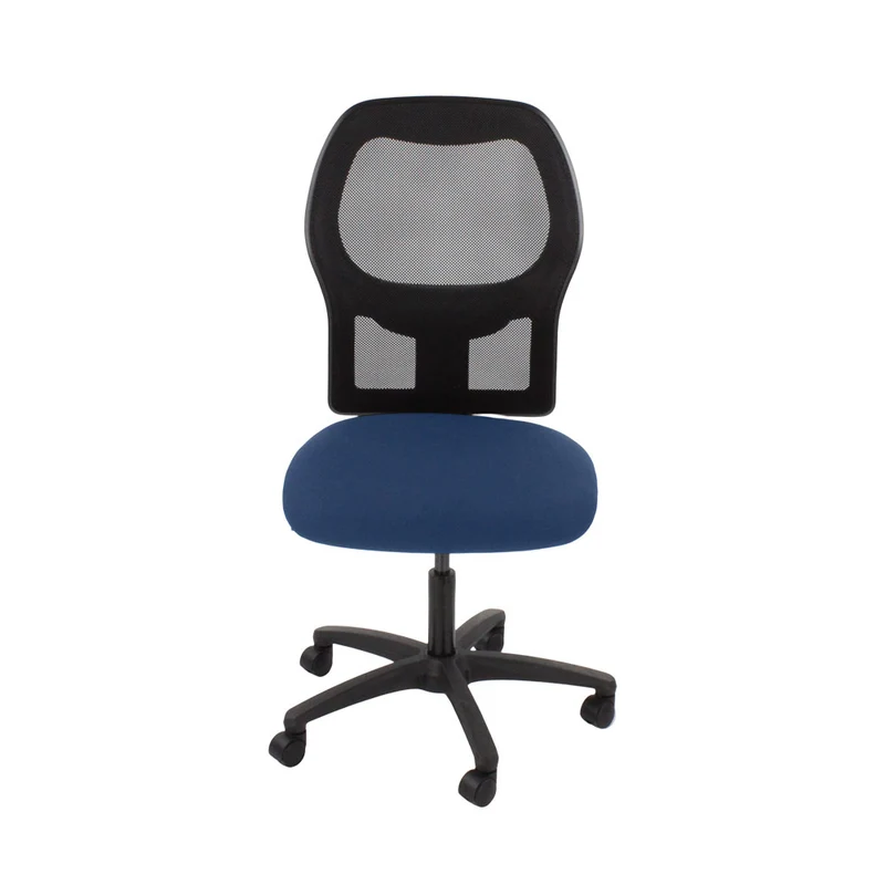 Ahrend Sedia da ufficio modello 160 in tessuto blu senza braccioli - Ricondizionata