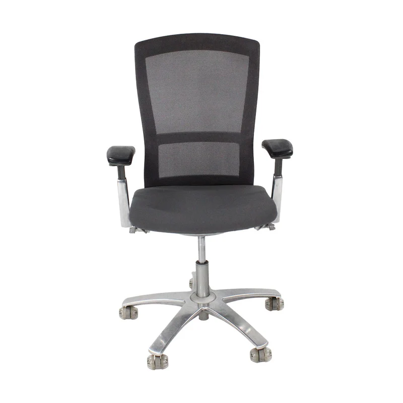 Knoll Sedia da ufficio Life Task Chair in tessuto grigio - Ricondizionata