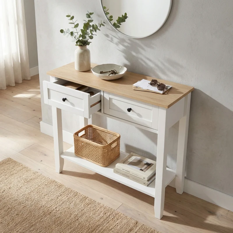 Scrittoio ARIC in Legno e Acciaio