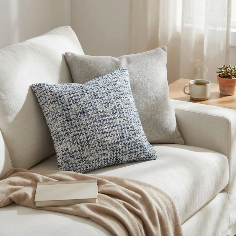 Cuscino Samuel in Cotone Melange