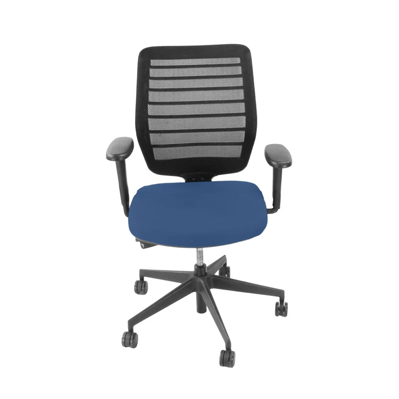 Senator : Sedia da ufficio Fuse Operator in tessuto blu - Ricondizionata