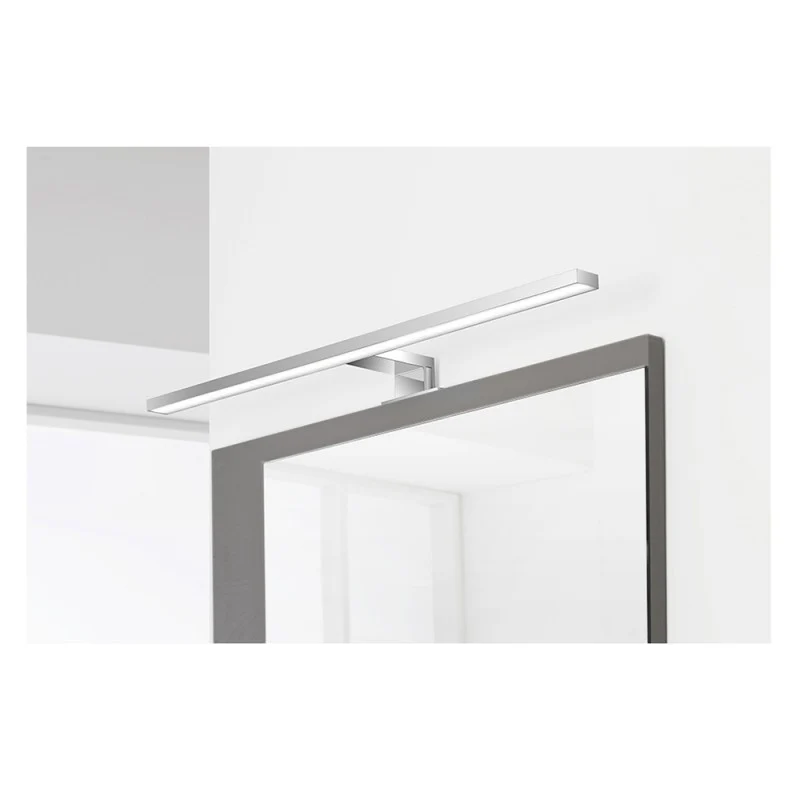 lampada led universale in ABS per specchio a filo o con pannello da 30 cm