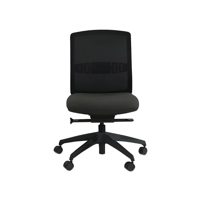 Steelcase : Sedia operativa Reply (struttura nera) senza braccioli - Ricondizionata