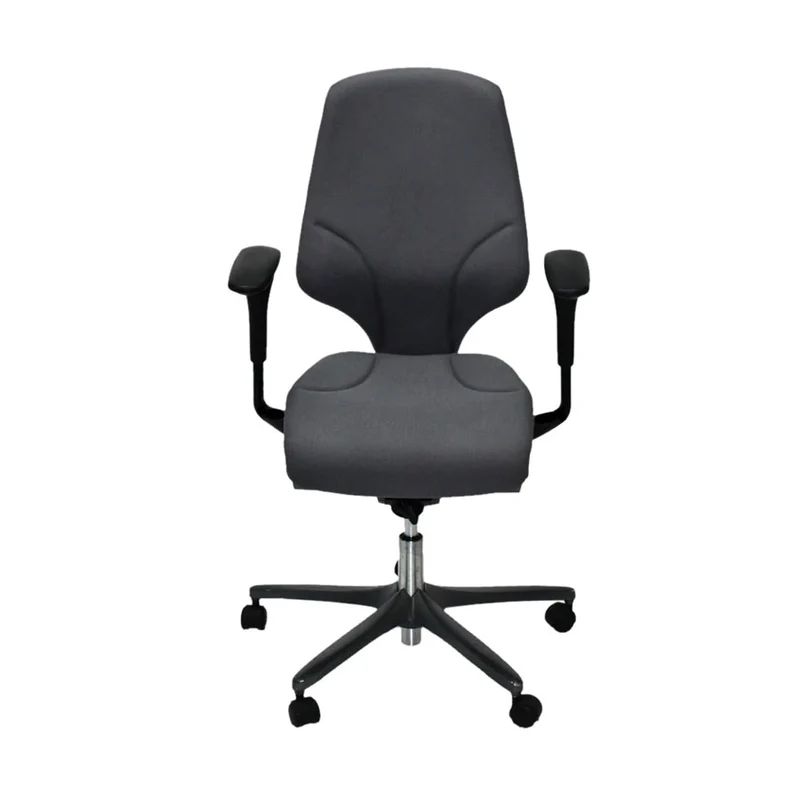 Giroflex Sedia da ufficio G64 in tessuto grigio - Ricondizionata