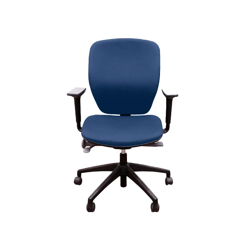 Orangebox: sedia da task Joy -02 in tessuto blu - rinnovato