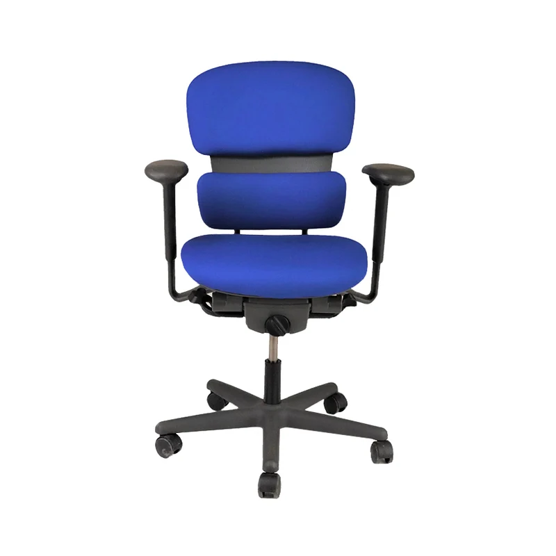 KI : Impulse Sedia da ufficio in tessuto blu - Ricondizionata