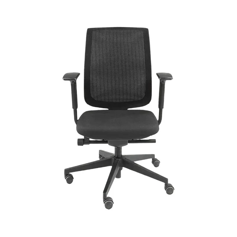 Steelcase : Sedia da ufficio Reply con schienale in rete in tessuto grigio - Ricondizionata