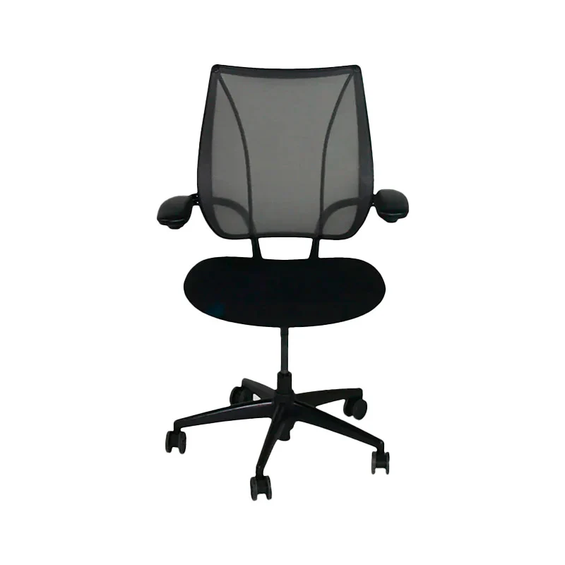 Humanscale : Liberty Sedia da ufficio in tessuto nero - Ricondizionata
