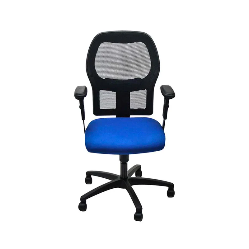 Ahrend Sedia da ufficio modello 160 in tessuto blu - Ricondizionata