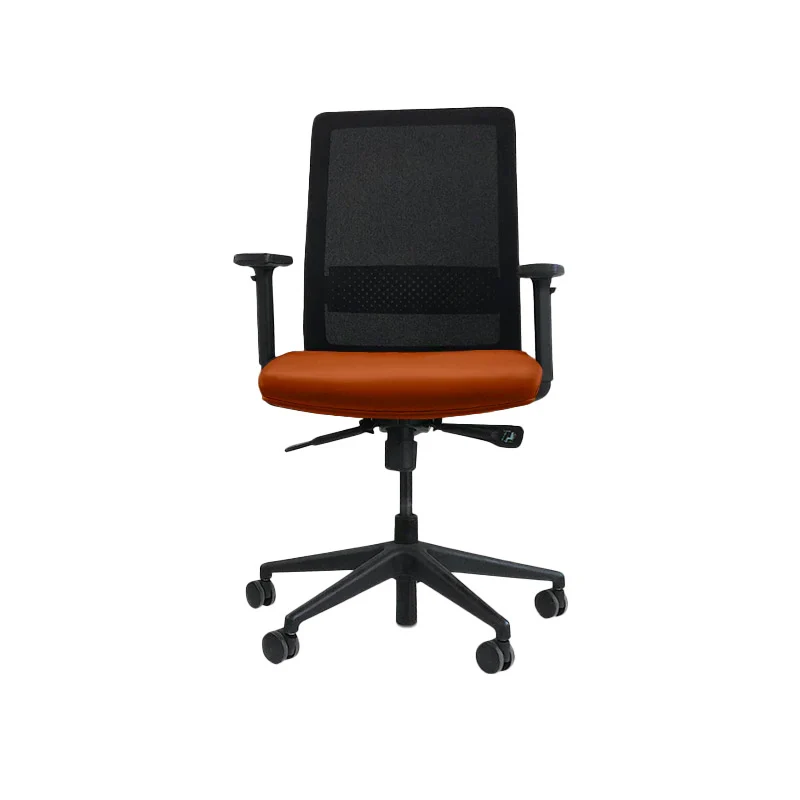 Bestuhl Sedia da ufficio S30 in pelle color cuoio - Ricondizionata