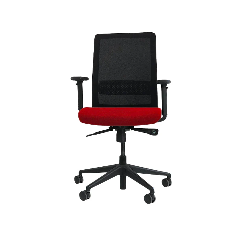 Bestuhl Sedia da ufficio S30 in tessuto rosso - Ricondizionata