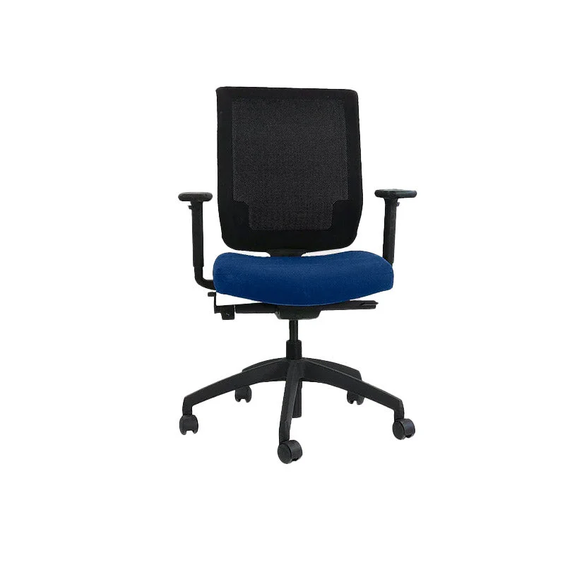 Connection : MY Task Chair in tessuto blu - Ricondizionata