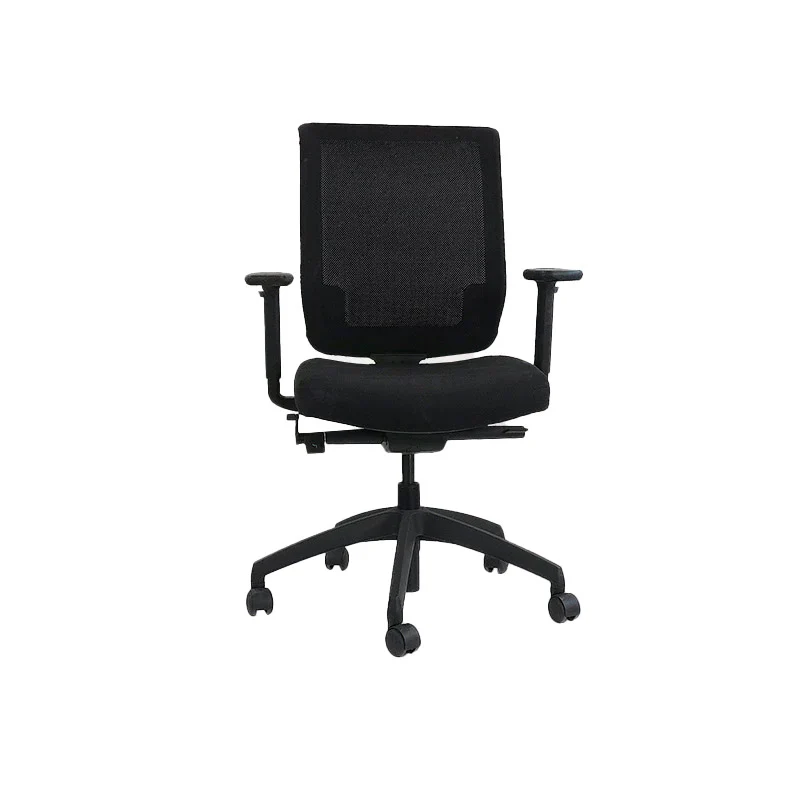 Connection : MY Task Chair in tessuto nero - Ricondizionata