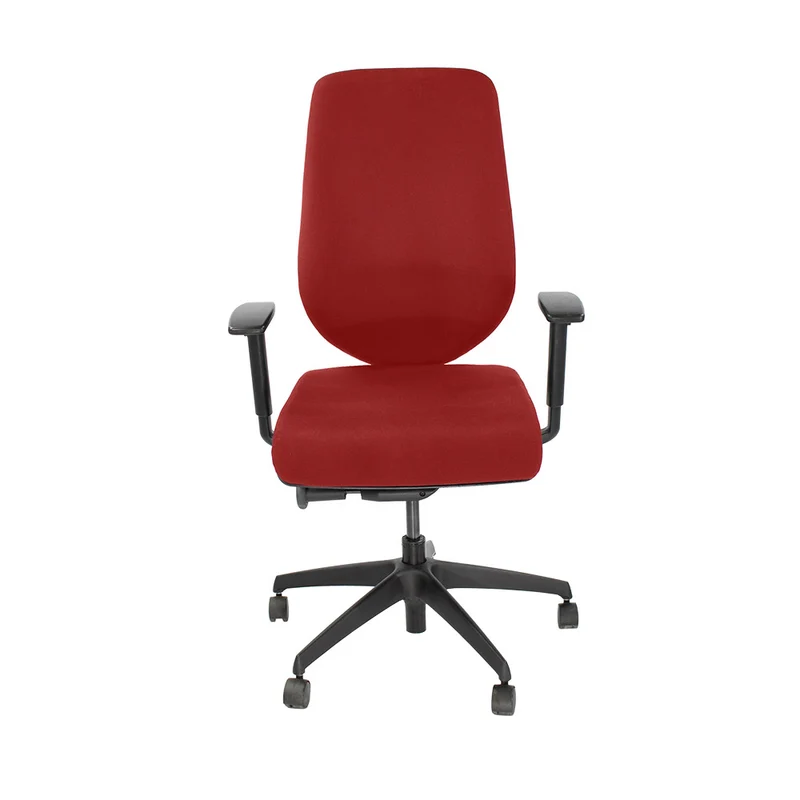 Boss Design : Sedia operativa Key - Nuovo tessuto rosso - Ricondizionata