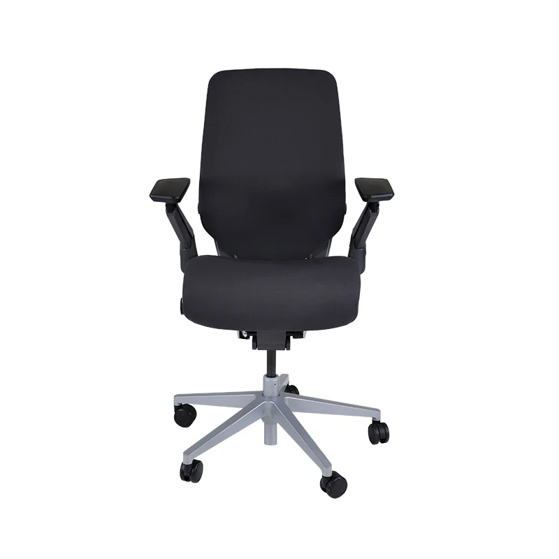 Steelcase : Sedia da ufficio ergonomica Gesture - Tessuto grigio - Ricondizionata