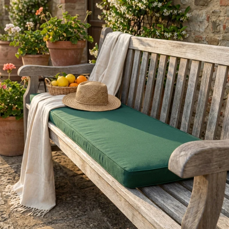 Cuscino Real 110 in Poliestere e Poliuretano