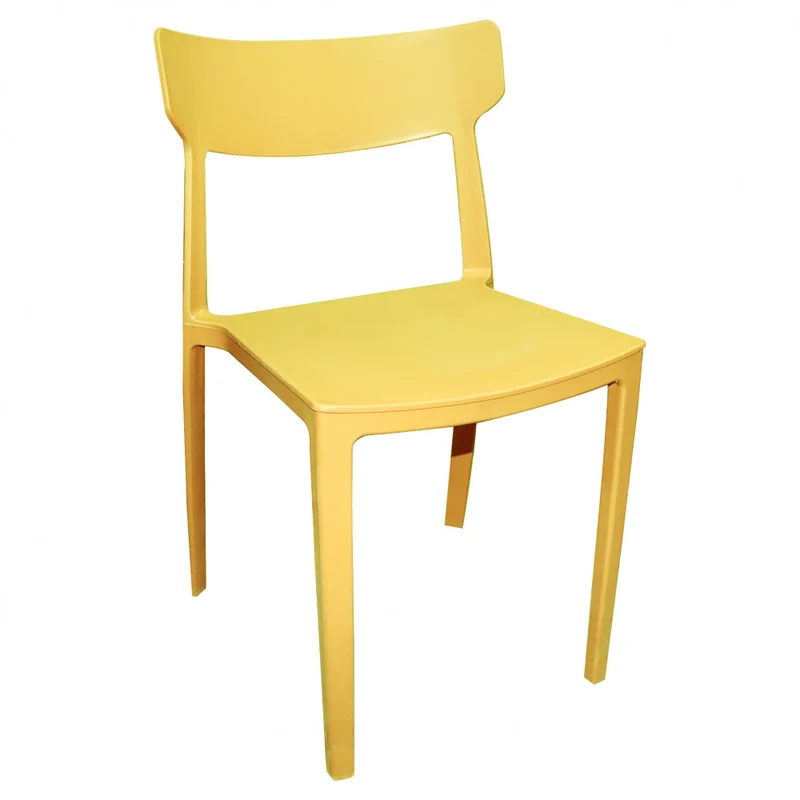 Sedia Debby Gialla: Design Moderno e Versatile in Polipropilene