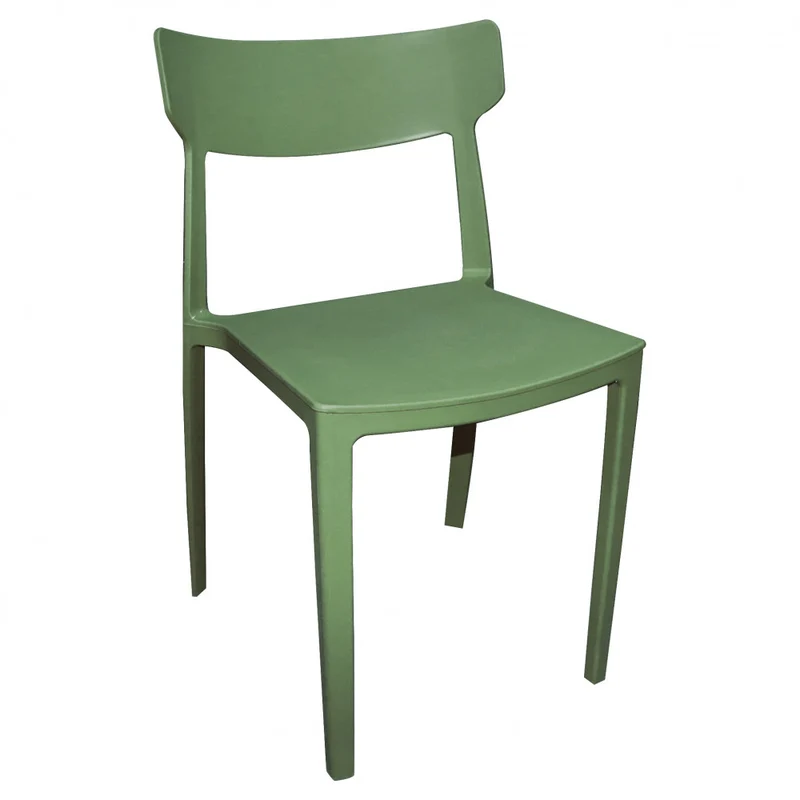 Sedia Debby Verde: Design Moderno e Versatile in Polipropilene