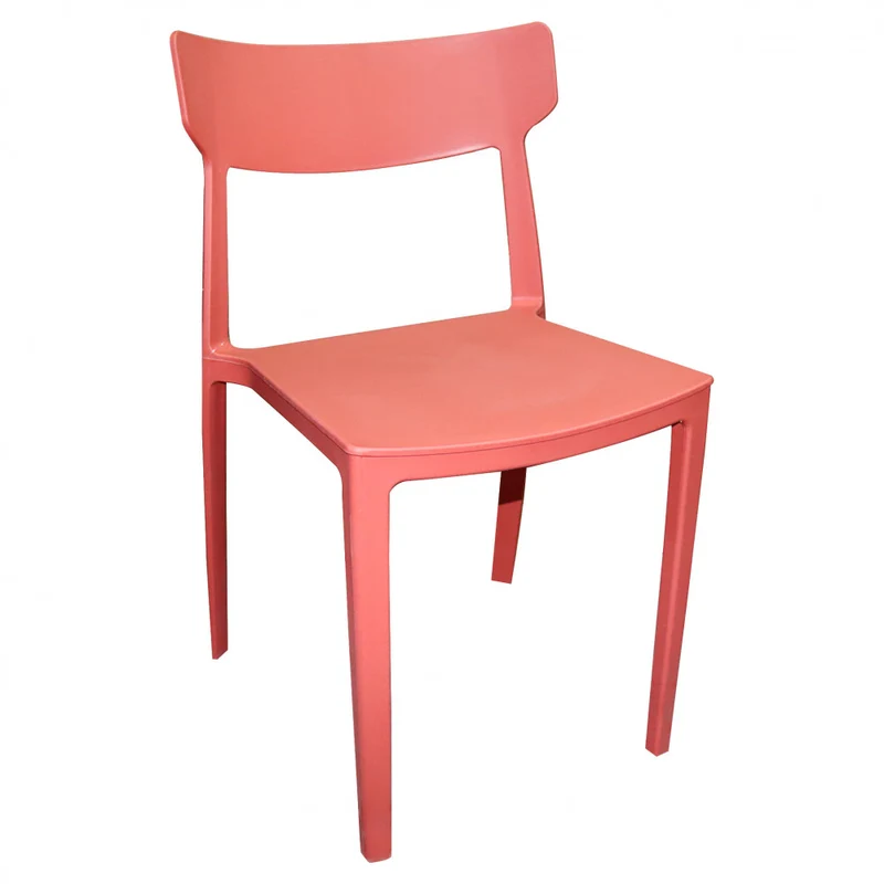 Sedia Debby Rossa: Design Moderno e Versatile in Polipropilene