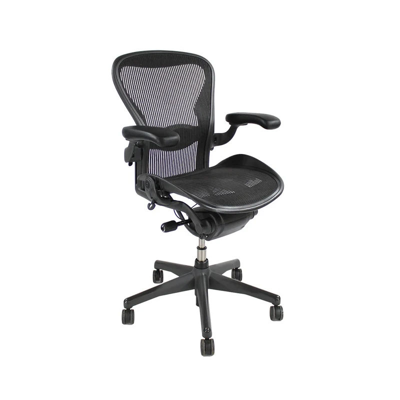 Herman Miller : Aeron - Size B - Full House (Grafite) - Ristrutturato
