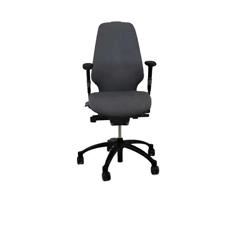 RH Logic: sedia da ufficio ergonomica con schienale alto 400 grigia - Ristrutturata