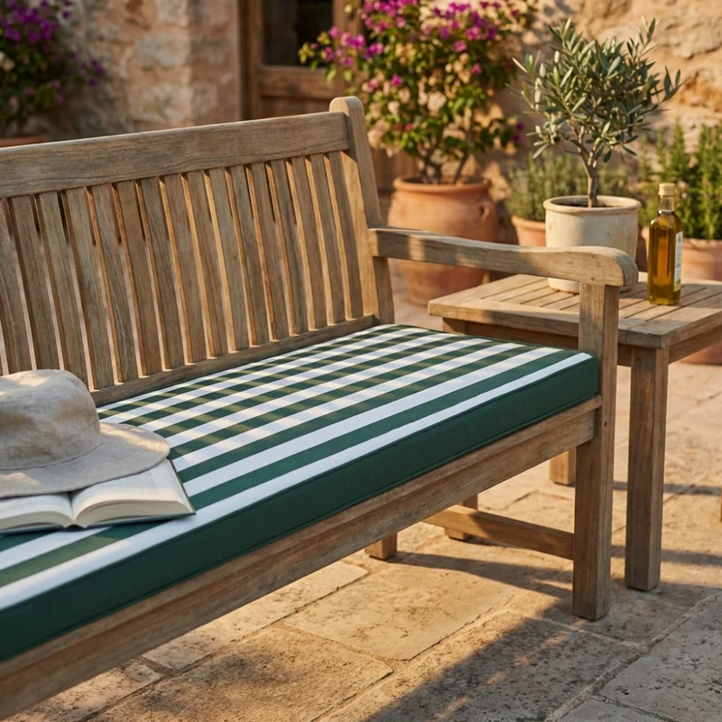 Cosma Cuscino Outdoor A Righe Con Zip