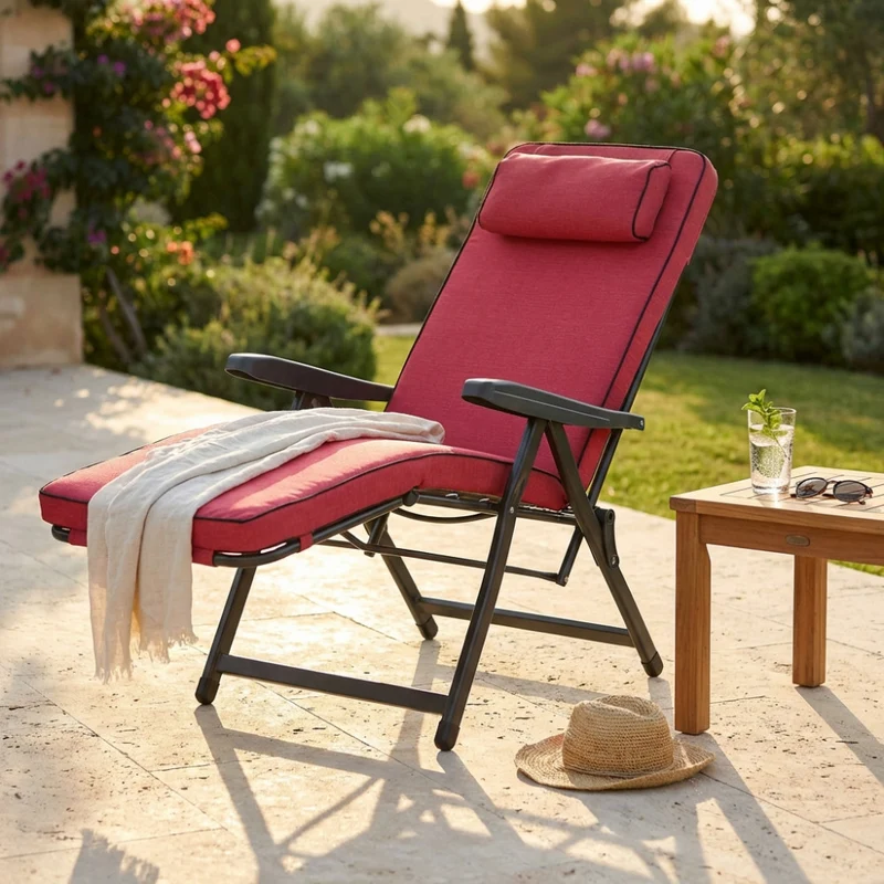 Poltrona Relax Paradiso Automatica in Tessuto e Acciaio