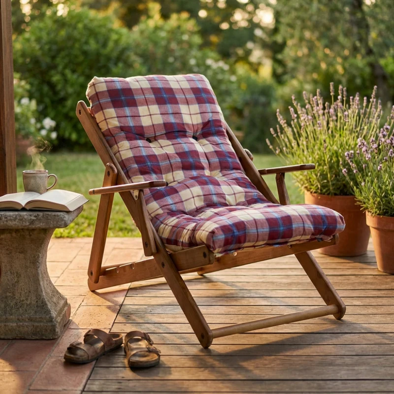 Cosma Poltrona Relax con Struttura in Legno Miele