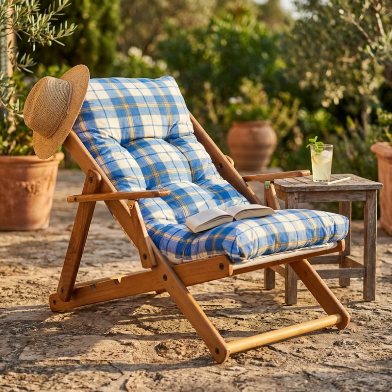 Cosma Poltrona Relax con Struttura in Legno Miele