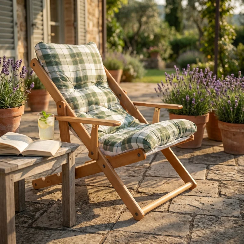 Cosma Poltrona Relax Con Struttura In Legno Miele