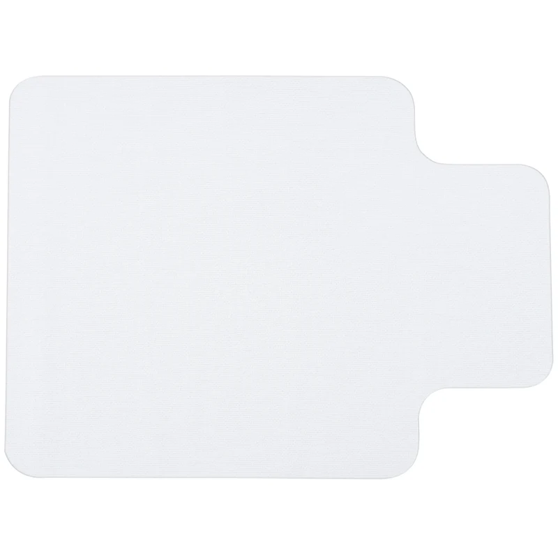 EasyComfort Tappetino per Sedia Ufficio Salvapavimento in Plastica, 90x120cm, Trasparente